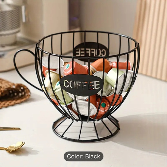 Other - Black Wire Coffee Pod Holder NIP
